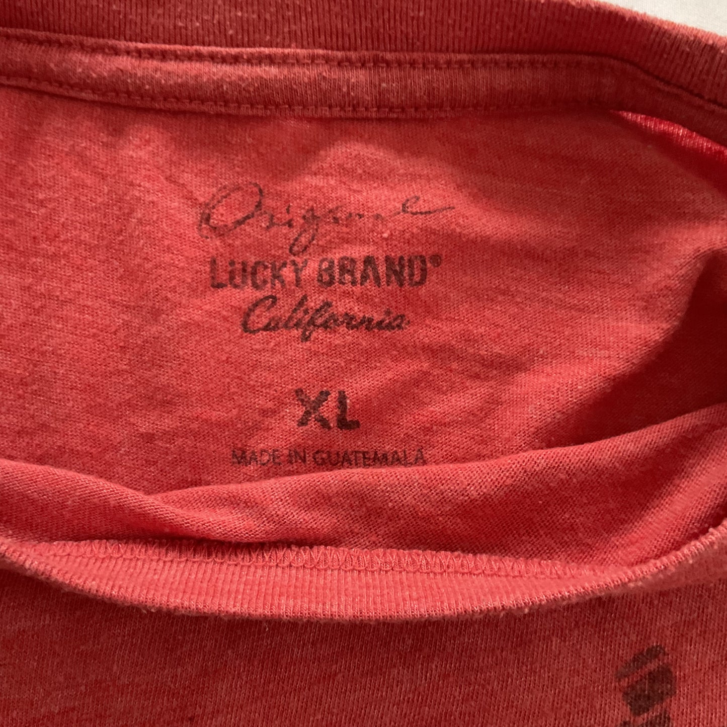 (XL) Custom Cycles Front Graphic LUCKY BRAND T-Shirt