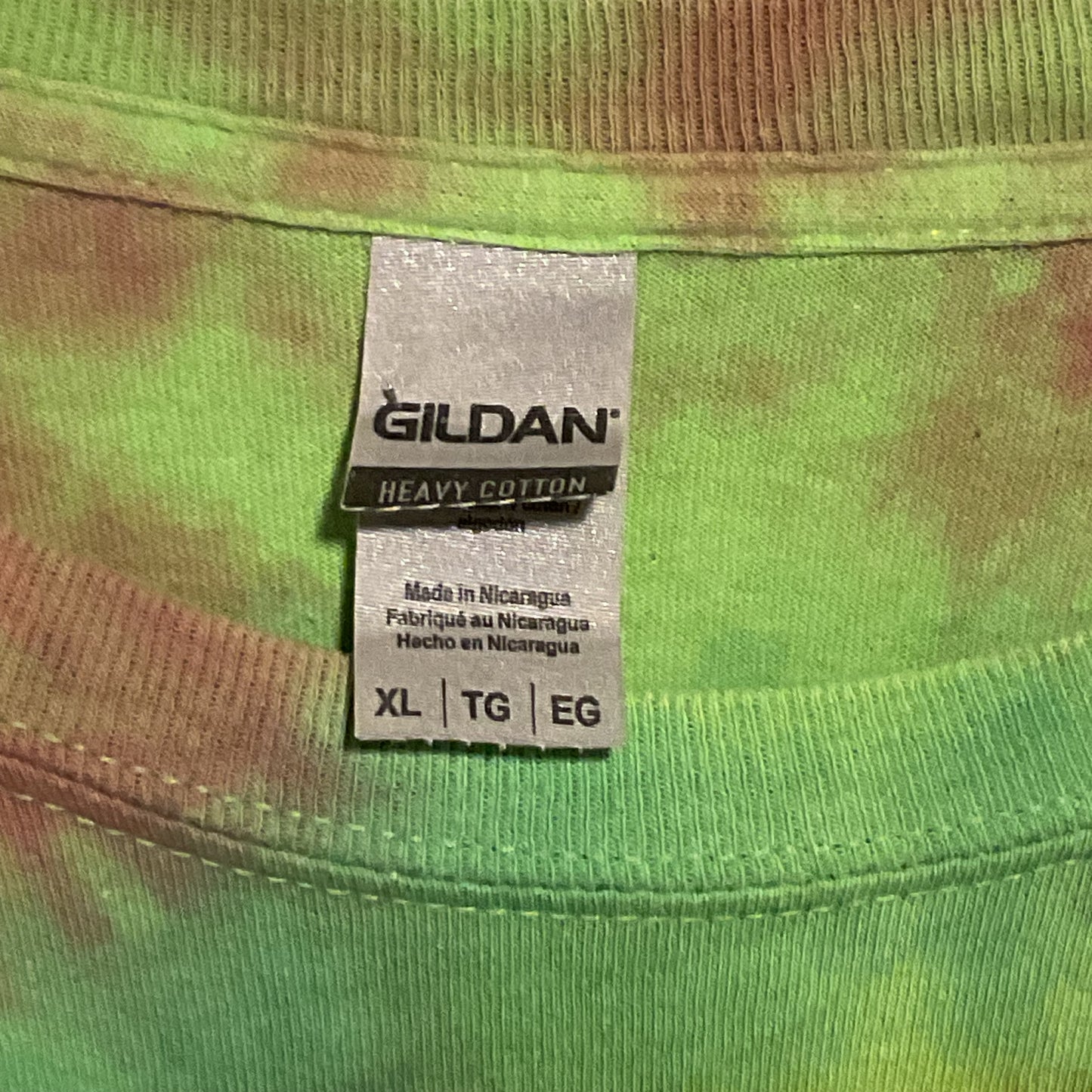 (XL) Tie Dye T-Shirt GILDAN BRAND