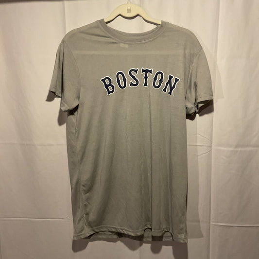 (M) Boston Strong Red Sox T-Shirt Front Back & Sleeve Graphics