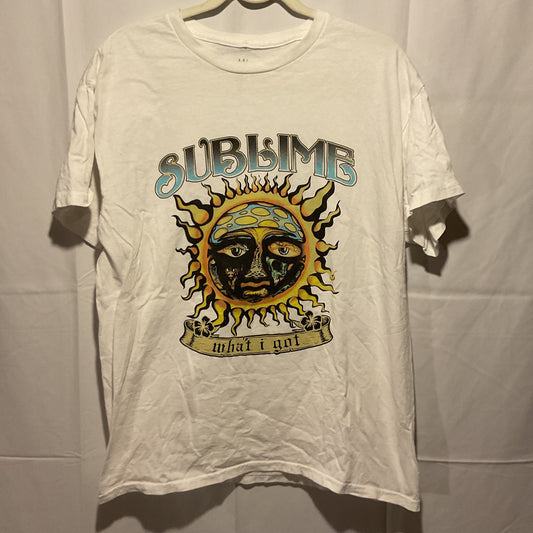 (L) Sublime “What I Got” Band Concert T-Shirt Front & Back graphic 2024