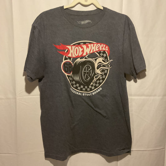 (M) Vintage Style HOT WHEELS Original Stunt Brand T-Shirt MENS